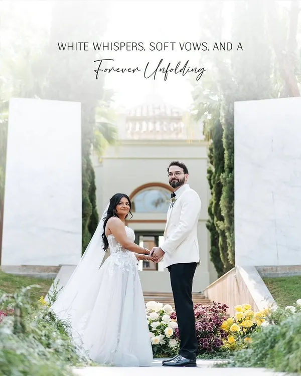 A timeless white wedding in Marbella, Spain, where we coordinated every detail on-site. This is the result of a journey that starts with a vision and ends with a forever moment, perfectly styled.