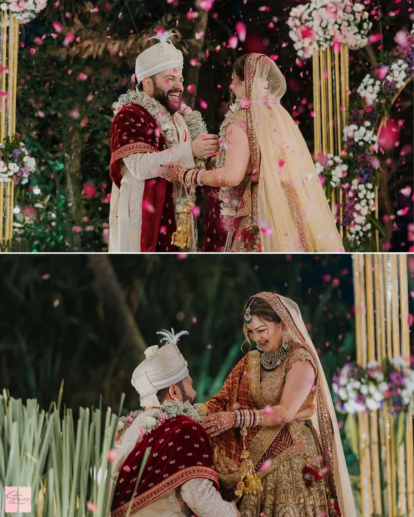 The joy and laughter during the varmala exchange are what it's all about. I design the ceremony to be beautiful, but my ultimate goal is to create a space where you can live these happy moments to the fullest.