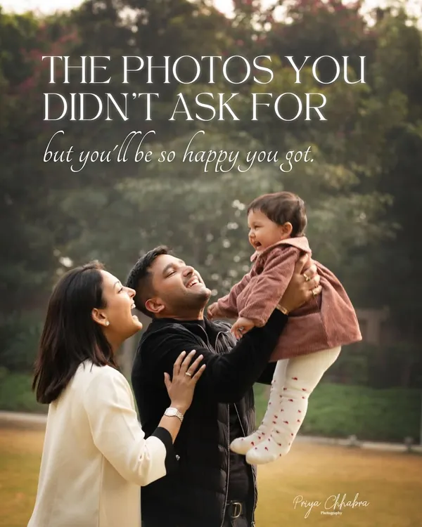 This is the kind of moment I live to capture. Not the posed, perfect smiles, but the real, in-between moments of laughter and love that you'll want to remember forever. This is what a family photoshoot with me is all about.