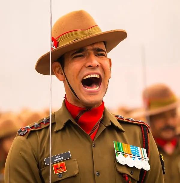 This is the kind of moment I live for as an artist. Capturing the raw passion and powerful cry of a soldier during the Republic Day parade rehearsal in Delhi is about freezing a moment of pure, unscripted emotion. It shows my ability to find the story even in the largest crowds.