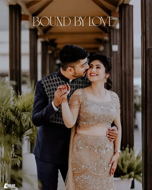 A beautiful, tender moment from an engagement shoot. The groom's gentle kiss and the bride's happy smile are what I strive to capture.