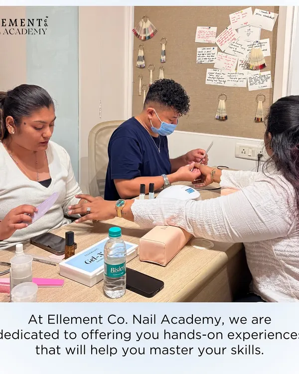 We are dedicated to offering you hands-on experiences that will help you master your skills. Here, our trainer provides personalized guidance during a practical session.
