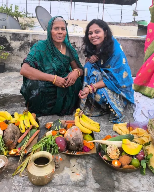With my mother, the person from whom I learned the art of pickle making. These are not just recipes; they are a legacy of love and tradition passed down through generations.