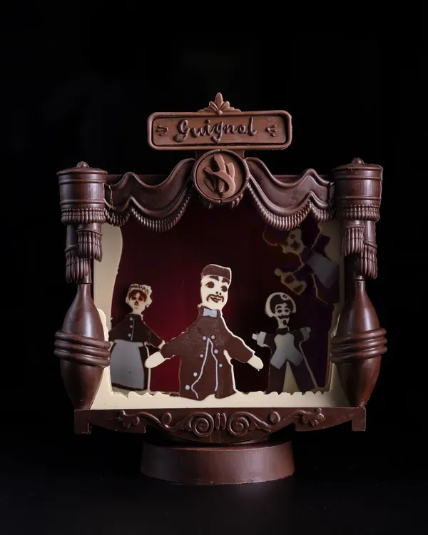 This Guignol-themed chocolate and sugar sculpture won our student Ashwitha Police the bronze medal at the WorldSkills competition in Lyon, France. We train our students to compete and succeed on a global stage.