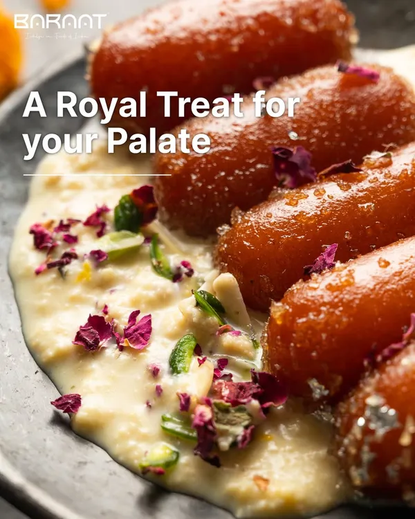 Warm up your celebrations with the sweetest delight. Our Gulab Jamun, crafted to perfection, brings a touch of festivity and joy to any season.