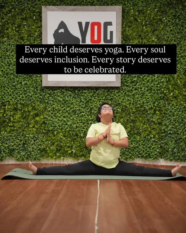 This is what my yoga class is all about. It’s a space where every child is celebrated for their unique abilities, and we find strength not in perfection, but in the courage to show up and try.