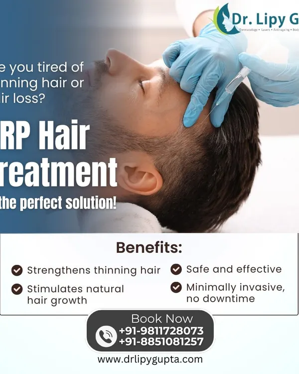 Are you tired of thinning hair? PRP is a perfect, non-surgical solution that strengthens hair, stimulates natural growth, and is both safe and effective. This treatment is suitable for both men and women experiencing hair loss.