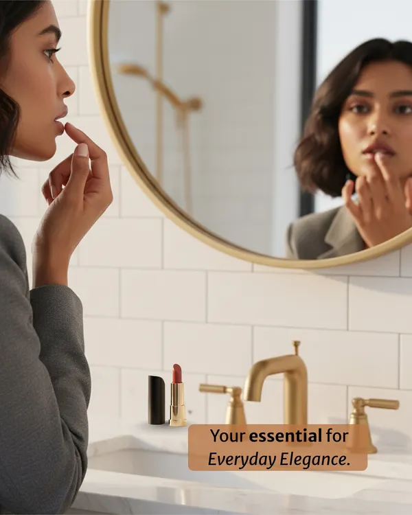 This is your essential for everyday elegance. A quick dab of my dual-wear tint on your lips is all you need for a polished look that feels as good as it looks.