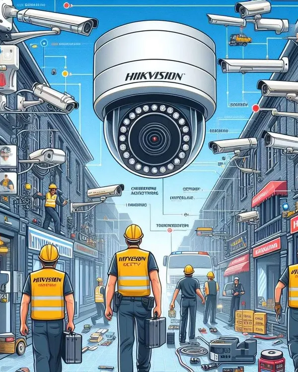 My team and I can handle large-scale projects for entire markets or commercial buildings. We are experts in Hikvision systems and can design a setup that covers every corner.