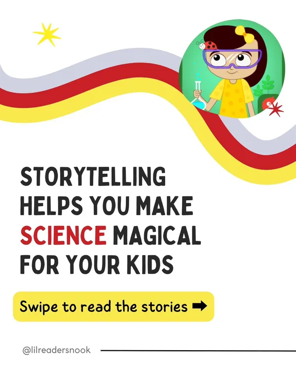 Want to make science magical for your kids? Storytelling is the secret! This post gives you a simple framework to turn complex topics into fun, understandable adventures.