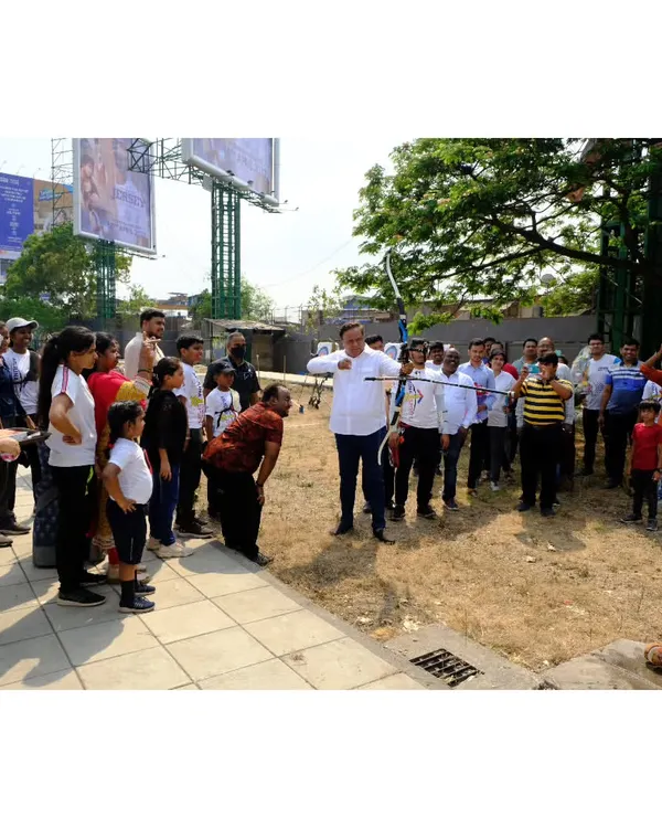 Celebrating 3 years of our Bandra Archery Range with honorable minister Adv. Ashish Shelar, who helped inaugurate our facility.