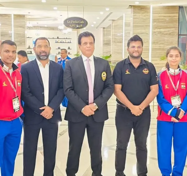 As the Founder and Chief Instructor, I am pictured here with fellow officials after qualifying as a World Karate Federation (WKF) Coach. This level of international certification ensures our students receive training that meets the highest global standards of karate.