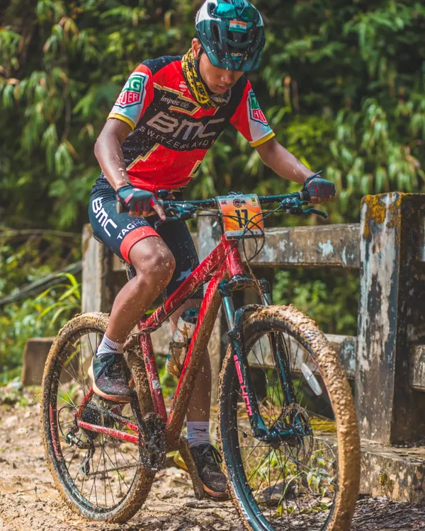 Getting muddy is part of the fun and a sign of a great day on the trails. This shot captures the grit and determination that mountain biking is all about. We're planning to bring back our MTB races in 2024.