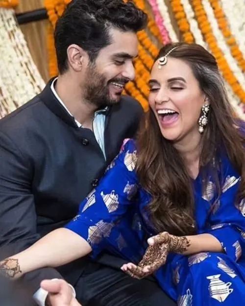 A throwback to a wonderful day with Bollywood actress Neha Dhupia and Angad Bedi for their mehandi ceremony. We were honored to be chosen for their special day.