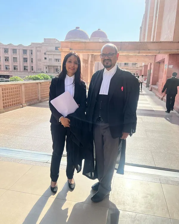 At the Lucknow Bench of the Allahabad High Court. Appearing in different courts across the country is a regular part of my practice and always a valuable learning experience.