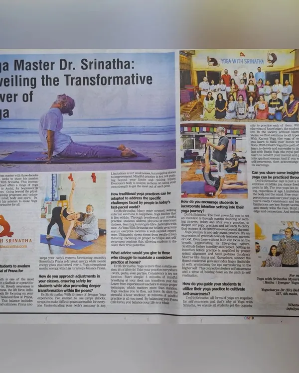 I am humbled and thrilled to share this feature in the Times of India for International Yoga Day. This recognition of my three decades of dedication to yoga inspires me to continue sharing its transformative power.