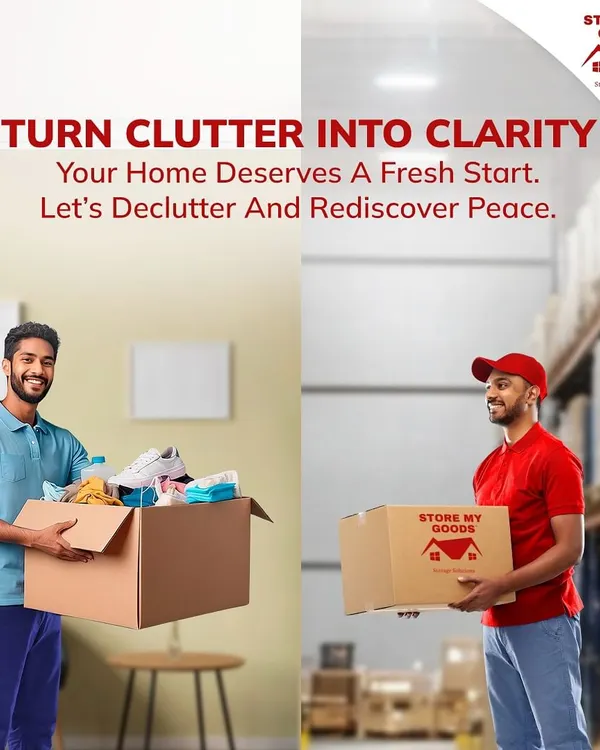 I help you turn clutter into clarity. Watch as a room full of boxes transforms into a clean, organized living space. Your home deserves a fresh start, and I'm here to help.