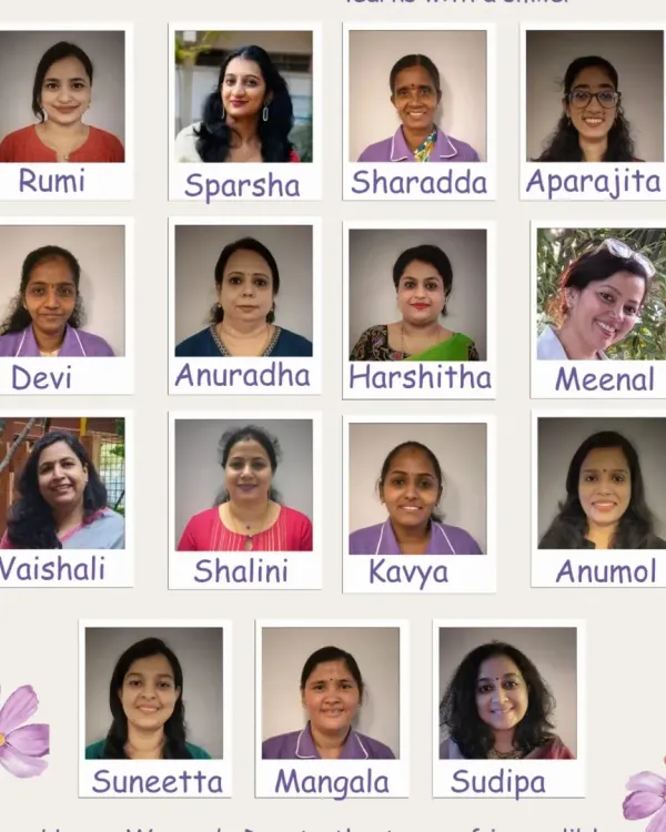 Happy Women's Day to our incredible team of educators and caregivers. These are the inspiring women who teach, nurture, and ensure every child at Smiti learns with a smile.