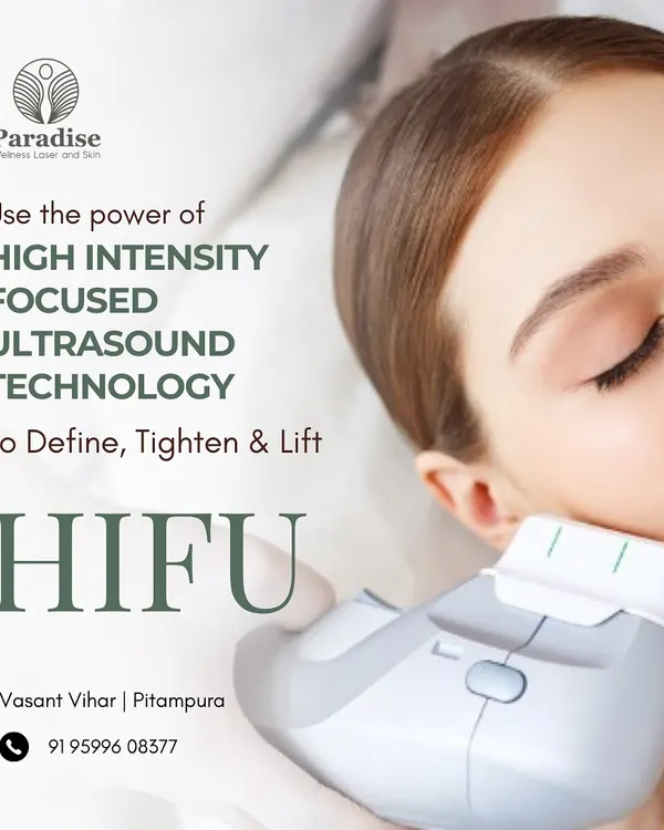This is the power of High-Intensity Focused Ultrasound (HIFU) technology. I use it to define, tighten, and lift the skin from within, stimulating your body's own collagen for natural, lasting results without surgery.