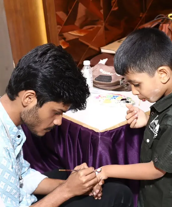 We can arrange for fun activities like a tattoo artist at your party, a great way to entertain kids and adults alike.