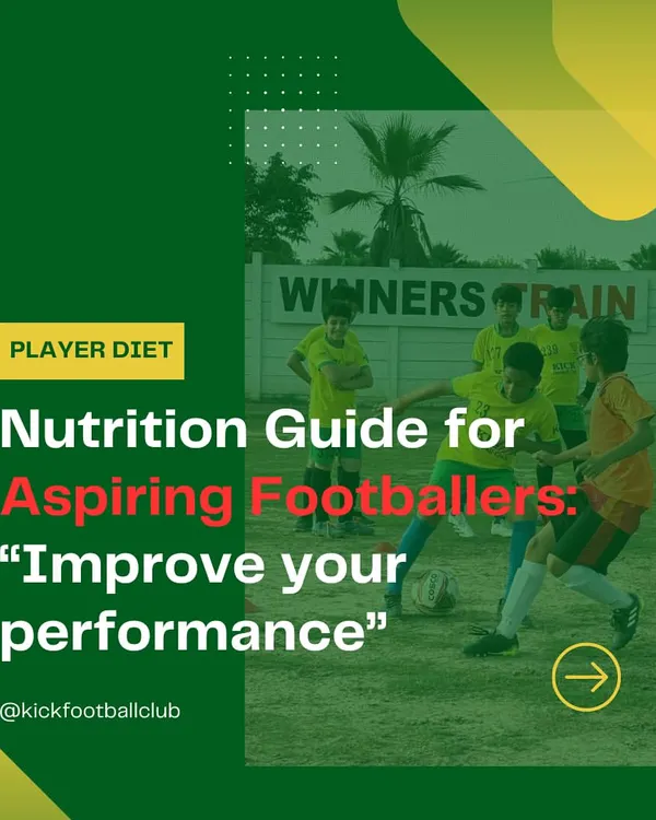 Our comprehensive nutrition guide for aspiring footballers. We believe that the right diet is crucial for improving performance and supporting growth.