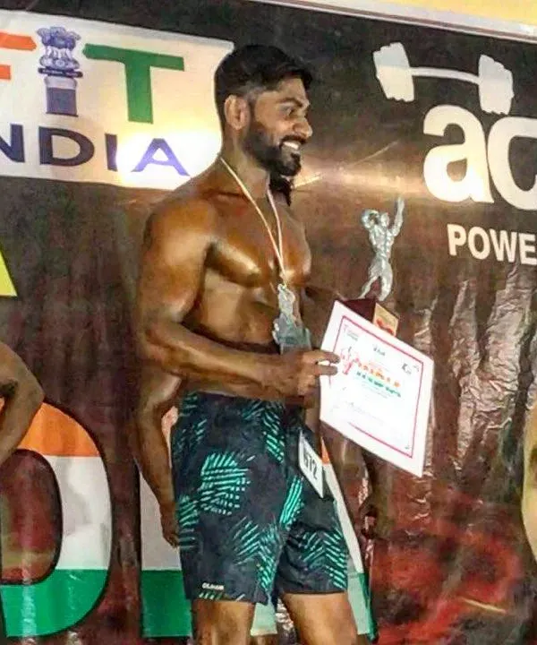 A proud moment, winning 2nd place in my first ever open Mr. India Men's Physique Championship. This is what dedication looks like.