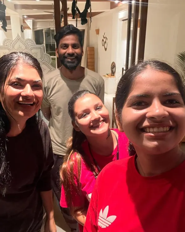 The beautiful smiles of our community after a fulfilling class. This is what it's all about: sharing energy, supporting each other, and growing together.