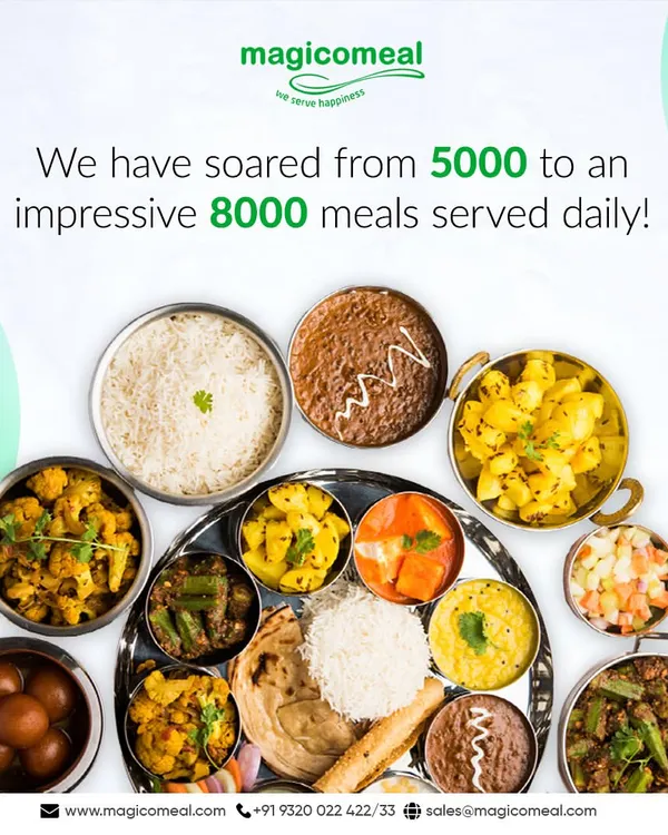 We are proud of our growth, having soared from serving 5000 to an impressive 8000 meals daily. This milestone is a testament to our commitment to excellence and the trust our clients place in us.