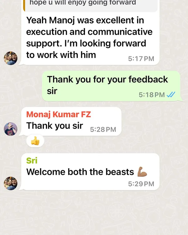 The feedback from day one of our 21 day fitness challenge says it all. My expert coaching team provides tailored workouts and 24/7 support to help our clients crush their goals. This is what we call excellent execution.