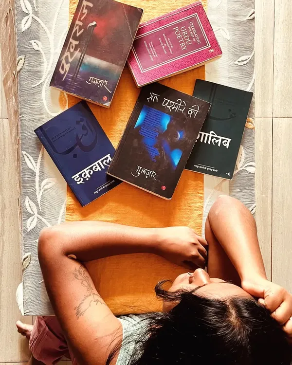 On World Poetry Day, I wanted to share my inspiration. I'm surrounded by the works of masters like Gulzar, Iqbal, and Faiz, whose poetry deeply influences my own songwriting in Hindi and Urdu.