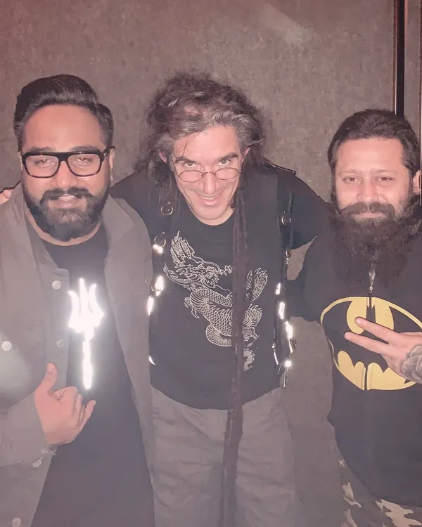 A moment with the legend himself, Ajja. Standing next to a pioneer who has shaped the psychedelic trance scene is always a humbling and inspiring experience.
