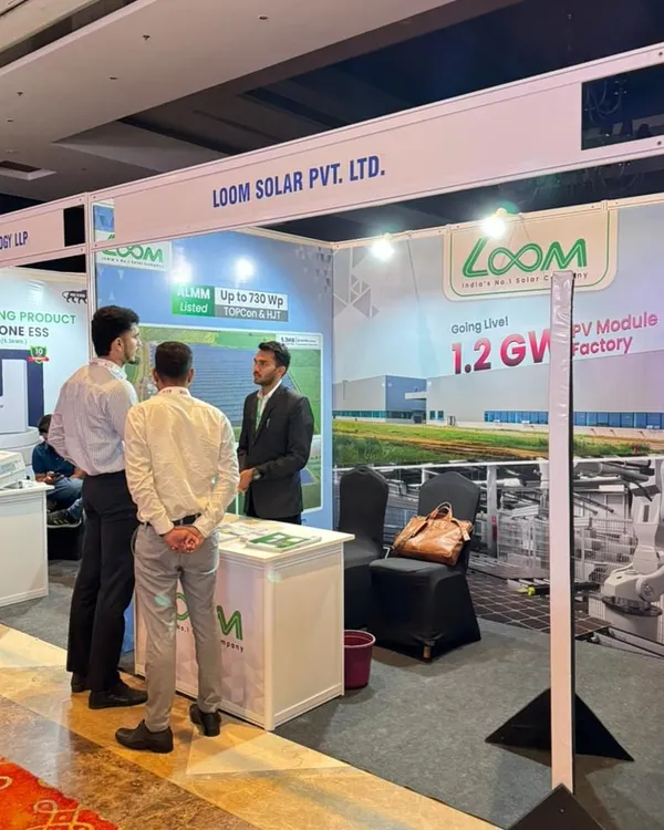 My team engaging with industry leaders at the Solar & Storage Confex 2025 in Indore. Participating in these events allows me to share my latest innovations and connect with others working towards a greener future.