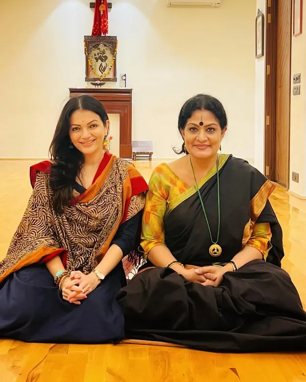 In my studio with the wonderful Kathak artist Prachee Shah Paandya. It was a joy to mentor her and craft a piece, exploring the shared principles across different classical dance forms.