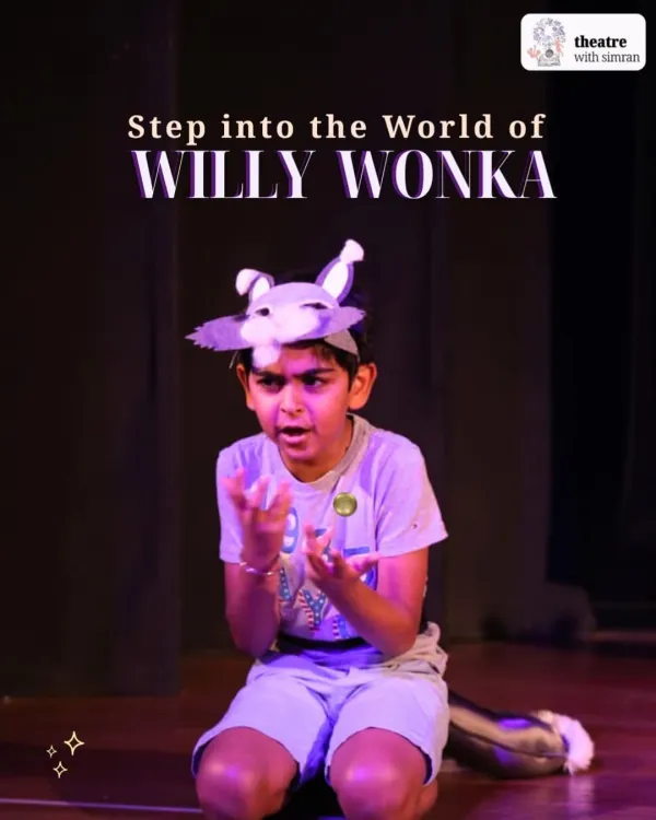 A young actor takes on a role in our production of "Willy Wonka." The magic of the golden ticket journey continues as we dream of our next big show.