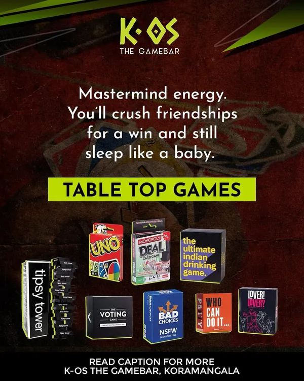 Got that mastermind energy? Our collection of tabletop games like Tipsy Tower, Bad Choices, and The Voting Game will test your friendships and guarantee a night of laughs.