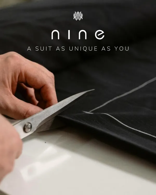 "A suit as unique as you." This is my promise. The process begins with the sharp sound of shears cutting through fine fabric, the first step in creating a garment that is exclusively yours.