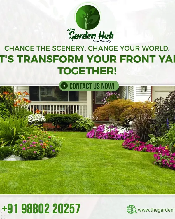 Let's transform your front yard together. We specialize in creating curb appeal with lush lawns, colorful flower beds, and beautiful pathways that welcome you home.