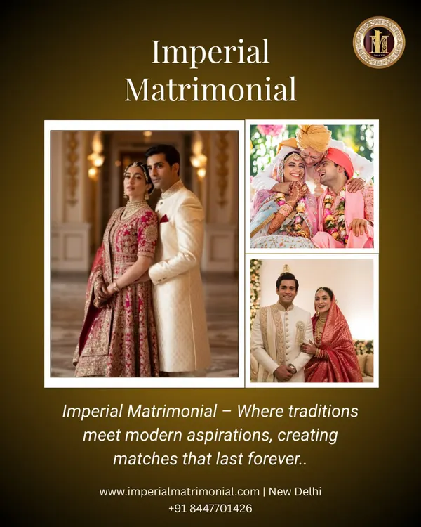 We are where traditions meet modern aspirations. Our goal is to create matches that last forever, blending timeless values with the dreams of today's generation.