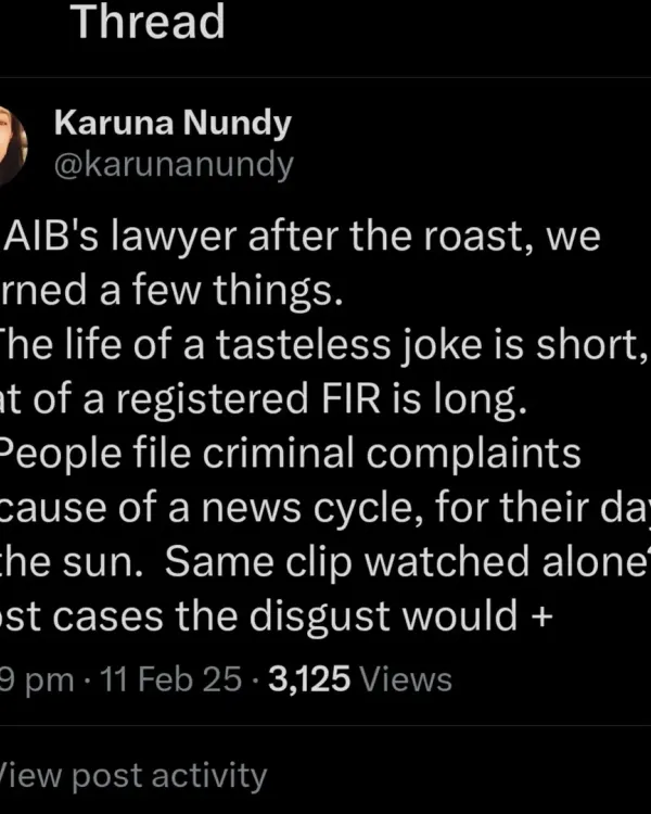 Sharing lessons learned from representing AIB after the roast. The case highlighted the vulnerability of artists to criminal complaints and the critical need for robust protection of free speech, even for tasteless jokes.