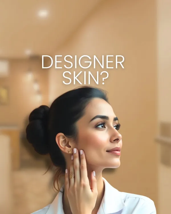 What is "Designer Skin?" It's not about a copycat look. It's about achieving skin that is so uniquely radiant and healthy that it becomes your signature, designed just for you.