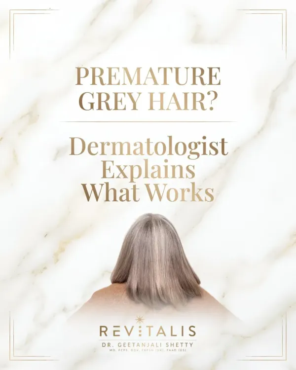Is your hair aging faster than you are? Premature greying is a frequent concern in my clinic. The solution is rarely in a bottle; it's about understanding the internal and external factors at play.