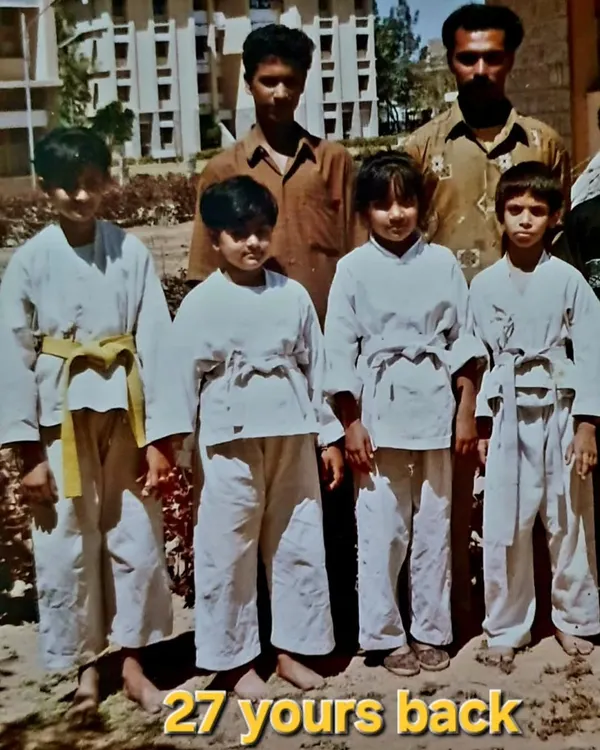 A photo from 27 years ago, with the Shorinkan batch of 1994. It is a reminder of our long journey and the many students who have been a part of our history.