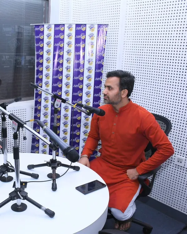 During a live talk at Radio Amity 107.8 FM. I was invited to speak about the importance of yoga for holistic health and well-being in our modern lives.