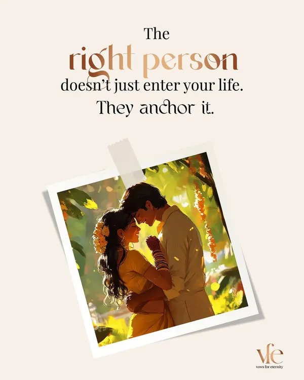 Finding a partner isn't about adding someone to your life; it's about finding the person who becomes your anchor. I help you look for that grounding, stable love that provides security in a chaotic world.