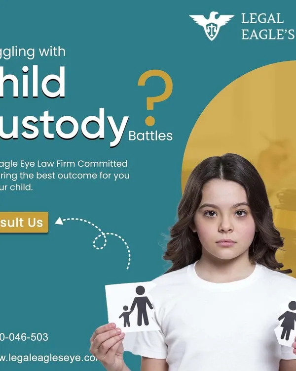 Your child's future is my priority in any custody battle. This image of a child holding separated parent figures illustrates the difficult reality many families face, and my commitment to securing the best outcome for your child.