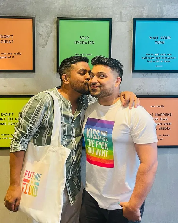 Enjoying life's little moments together. We believe love is love, and we're proud to share our story and our happiness with the world.