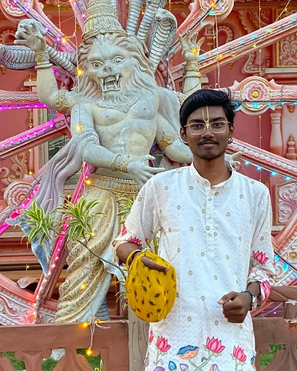 Celebrating my 20th birthday. This journey has been full of lessons and growth, just like my garden. With Krishna's grace, I look forward to what's next.