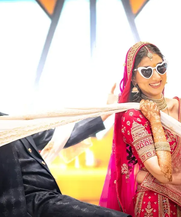 Who says wedding photos have to be serious? I love it when a couple's personality shines through. This is what it's all about: having fun and creating memories that actually feel like you.