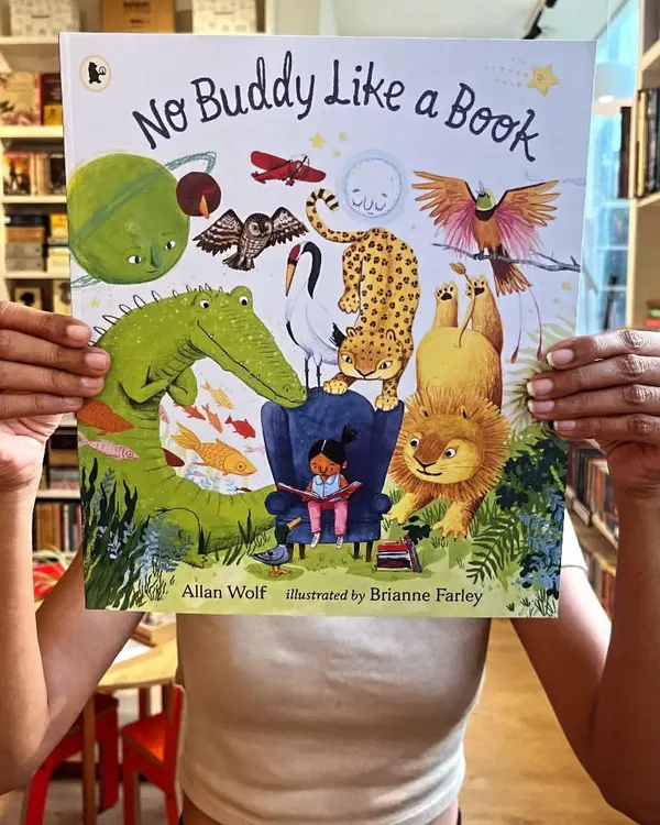 We couldn't agree more with this book's title: 'No Buddy Like a Book.' We believe that the right book can be a child's best friend, a source of comfort, and a window to adventure.