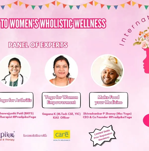 Our 2025 International Women's Day seminar focused on a yogic approach to holistic wellness, featuring a panel of experts on PCOS, pregnancy, and nutrition.